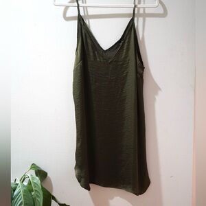 NWT - Windsor Green Slip Dress